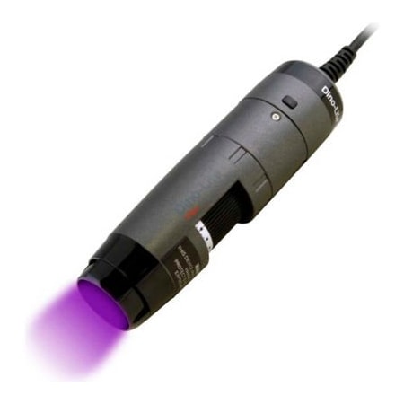 Dunwell Tech - Dino Lite Dino-Lite Edge 1.3MP Handheld Digital Microscope with White/Ultraviolet LEDs, 5x - 140x AF4515TL-FVW